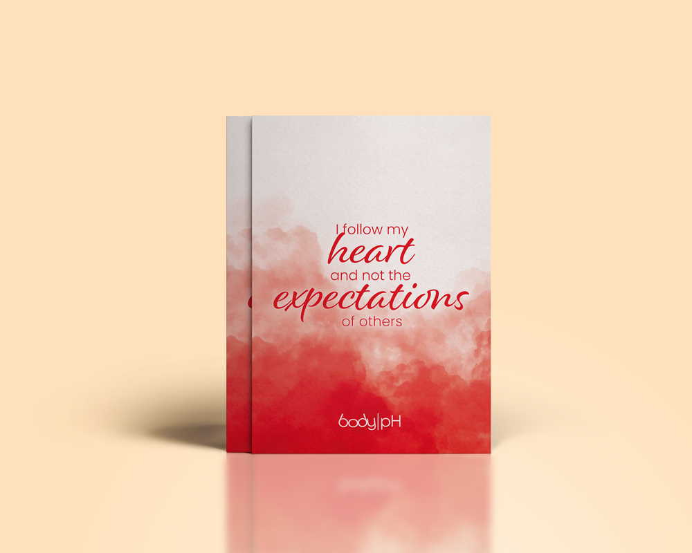 an affirmation card with the affirmation phrase 